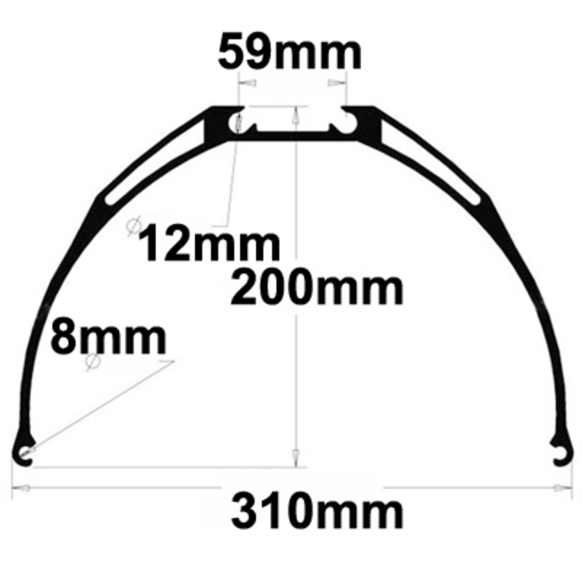 QUADCOPTER HEXACOPTER DIY UNIVERSAL 200MM TALL LANDING SKID GEAR STAND KIT  S-CHT-1362