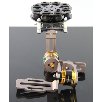 MAYTECH COMPLETE 2 AXIS GIMBAL 22-28  70T FOR CAMERAS 150_300g (Gopro Size)