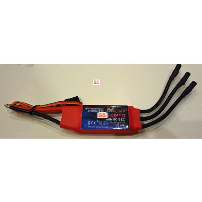 MAYTECH 55 amp OPTO SPEED CONTROLLER WITH SIMON K FIRMWARE