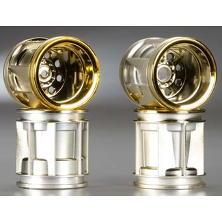 TAMIYA TAMIYA WR-21 GOLD PLATED WHEEL SET ( F& R )