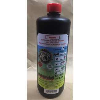ACE RADIO CONTROLLED MODELS 1lt     10% NITRO FUEL 18% CASTOR OIL