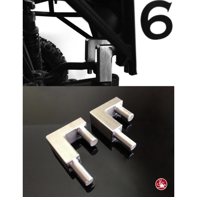 KRAKEN CLASS 1 SS BILLET L BRACKET KIT