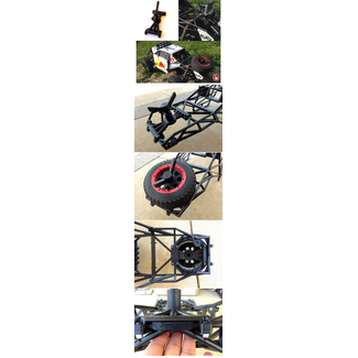 KRAKEN RC KRAKEN CLASS 1 TIRE RACK BRACKET KIT