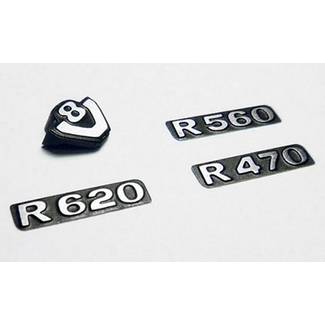 CCHAND CCHAND FRONT METAL GRILL LOGOS WITH V8 FOR TAMIYA 1/14 SCANIA R470 R560 R620