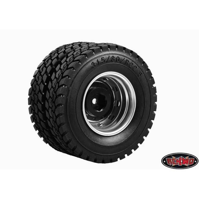 JDMODEL KING OF THE ROAD 1.7" 1/14 SEMI TRUCK TIRES SUITS TAMIYA TRACTOR TRUCKS