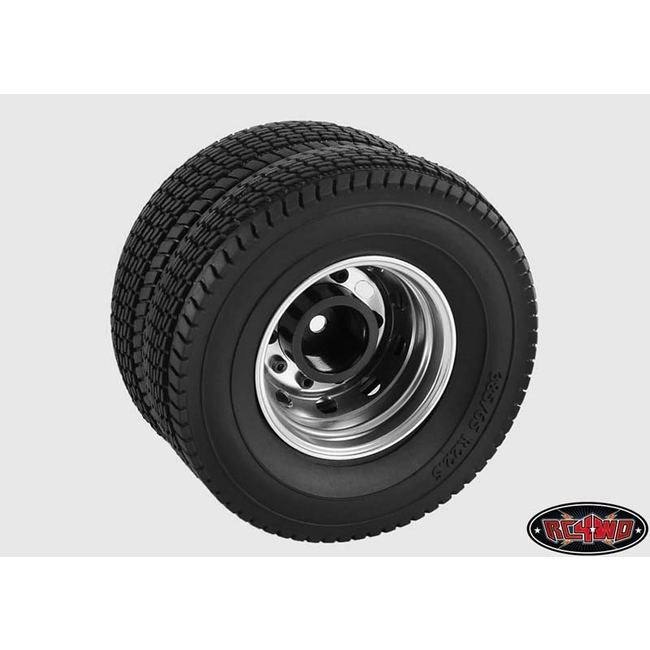 JDMODEL ICE ROAD TRUCKING COMMERCIAL 1/14 SEMI TUCK TIRES SUPER SINGLE SUITS TAMIYA TRACTOR TRUCKS