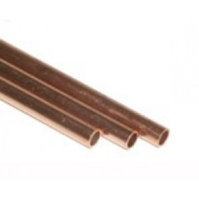K & S 3PCS COPPER TUBE 12in 1/16