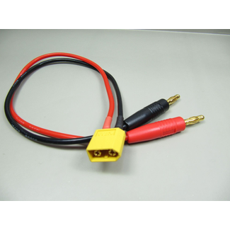 CHINA ELECTRONICS ACE  4.0mm TO XT60  CHARGE LEAD  15CM 16AWG WIRE