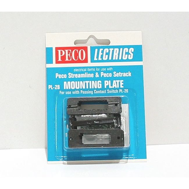 PECO HO SWITCH MOUNT PLATE