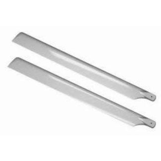 FUNKEY BLADES FUNKEY 680mm CARBON REINFORCED FIBREGLASS BLADES SILVER 60-90 SIZE