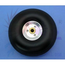 HY ALLOY RIM WHEEL W/RUBBER TYRE 76 X 5 X 27MM   3" ( OLD CODE HY063205 )