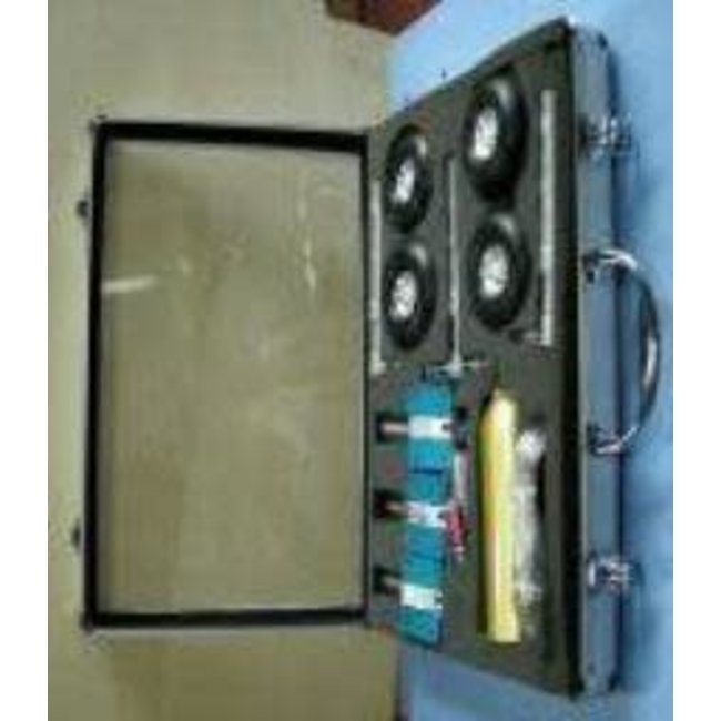 HY AIR UP/DOWN RETRACT SETS 120+ SIZE SET WITH OLEOS AND WHEELS ( PLASTIC DISPLAY CASE ) ( OLD CODE HY250502C )