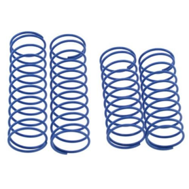 HOBAO FRONT/REAR SHOCK SPRING SET BLUE