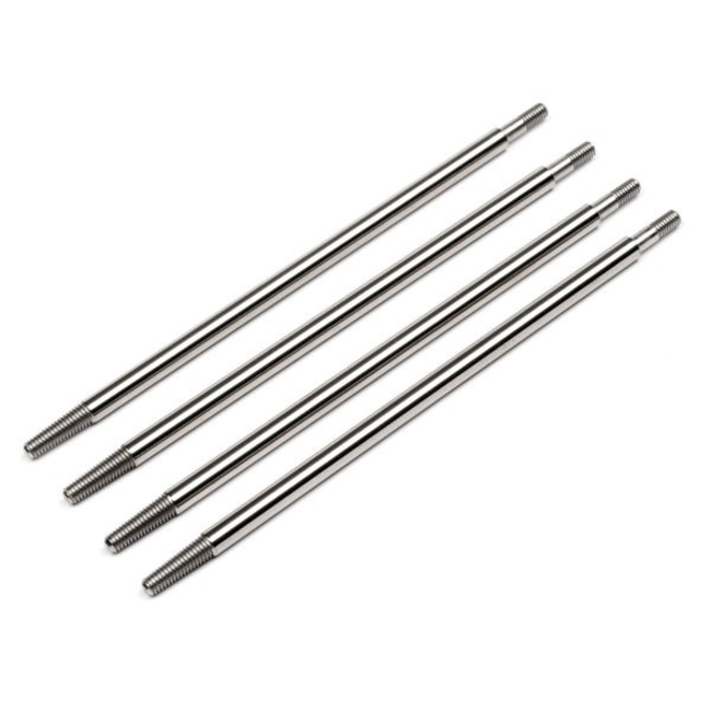 HPI SHOCK SHAFT 3.5 X 90 ( 4 PCE )  SUITS SAVAGE FLUX HP BIG BORE SHOCKS