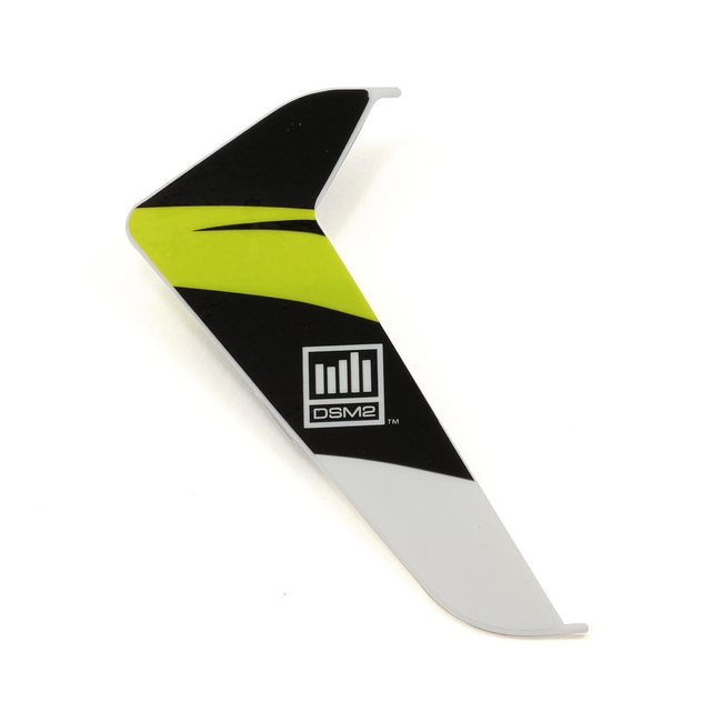 BLADE 120SR VERTICAL FIN WITH DECAL YELLOW