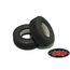 RC4WD 2x Hauler Super Wide ( HAULER SW ) SUPER SINGLE 1.7" Commercial 1/14 Semi Truck Tires These are Super Wide Semi Truck Tires for the Tamiya Reefer style trailers, or the front of a Semi Truck.   Shown Mounted on Diesel Semi Truck Wheels beside a