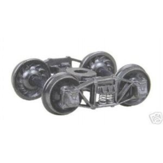KADEE KADEE 501 ARCH BAR TRUCKS HO SCALE WITH 33'' RIBBED BLACK WHEELS
