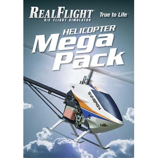 GREAT PLANES GREAT PLANES NOW $30.00 REAL FLIGHT 6 HELI MEGA PACK  GPMZ4162