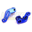 INTEGY ALLOY STEERING BLOCK FOR NITRO RUSTLER  T6753 SILVER, BLUE