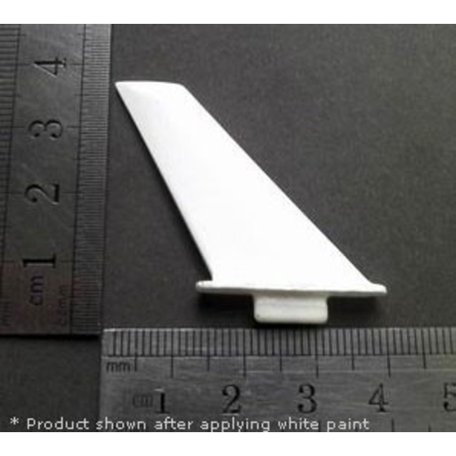 PRO HELI UNPAINTED ANGLE ANTENNA FIN .50  PROAF1