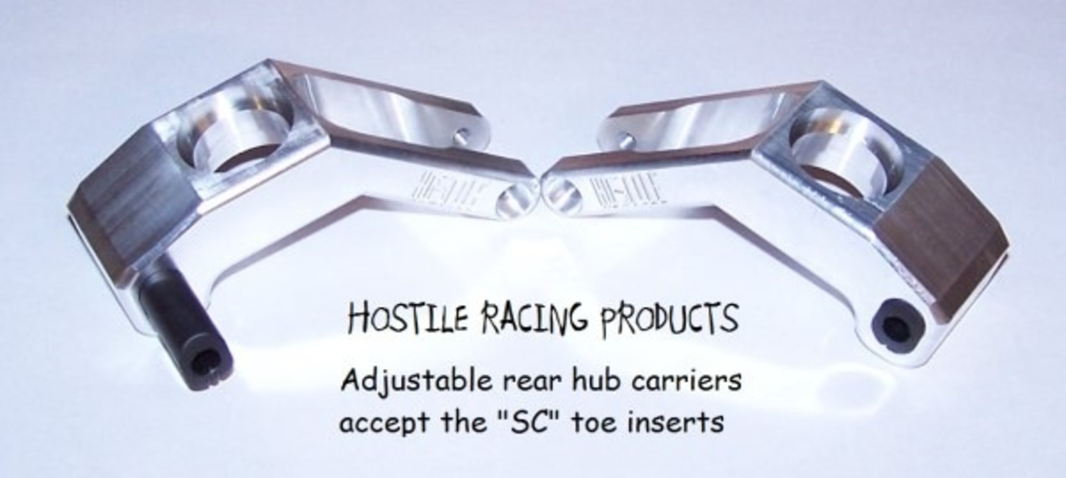 HOSTILE DDM HOSTILE ADJUSTABLE REAR HUB FOR HPI BAJA 5B/5T/5SC TR490 - www.acercmodels.com