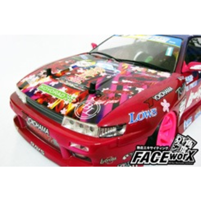 FACE-WORX NAKAMURA D-MAX D1 STYLE DECAL SET 1 1/2 SHEETS + 1 MASK