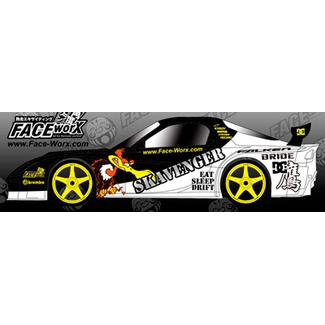 FACEWORX FACE-WORX USA DRIFT TEAM SKAVENGER DECAL SET