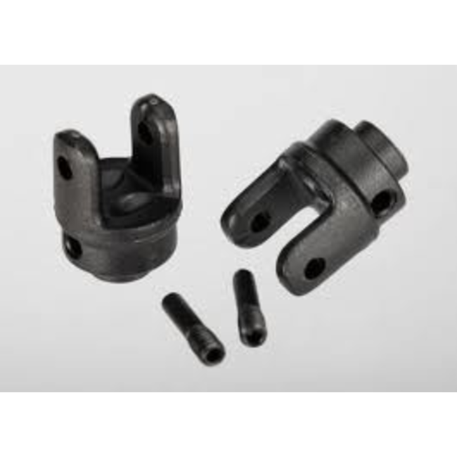 TRAXXAS DIFFERENTIAL OUTPUT YOKES HEAVY DUTY (2) SCREW PIN (2)  6828X