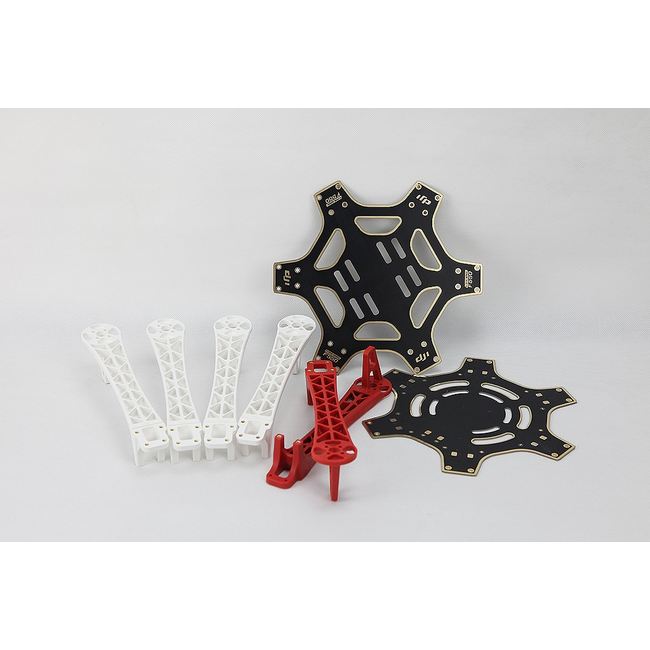 DJI FLAME WHEEL F550 ELEGANT MULTI ROTOR AIR FRAME KIT with f550 motor esc combo fitted