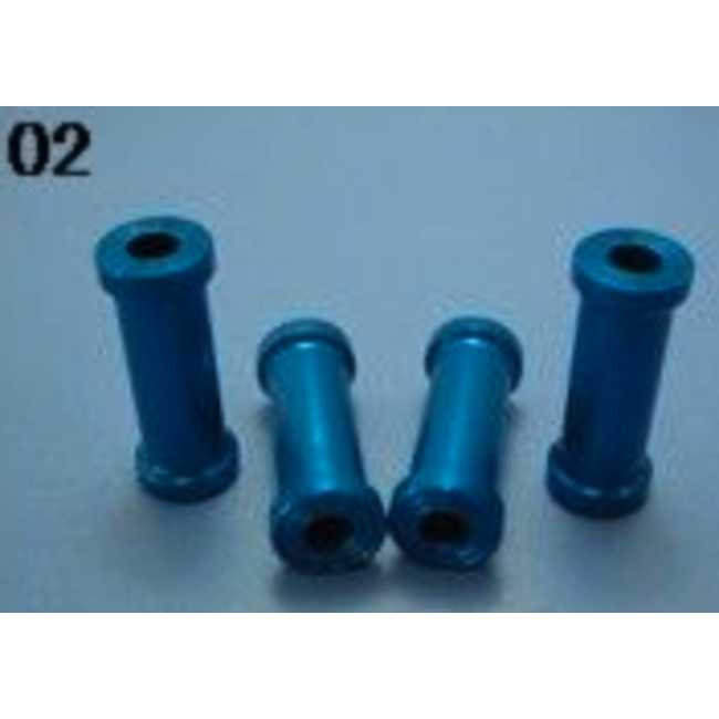 HY GASOLINE ENGINE STANDOFF SET M5xD12xL30mm X4PCS ( OLD CODE HY270502 )