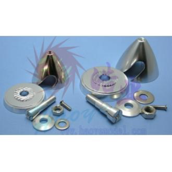 HY ALUMINIUM E-PROP SPINNER D40 X H37mm 3.17mm SHAFT ( OLD CODE  HY021002B )