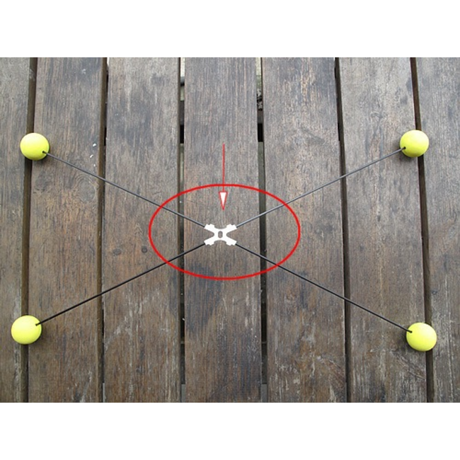 HY ALUMINIUM HUB FOR 4 WAY HELICOPTER TRAINING UNDER CARRIAGE ( OLD CODE  HY230207 )