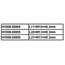HY CA FABRIC HINGE L20 √ó W13 √ó H0.3mm (100PK) ( OLD CODE  HY080805 )