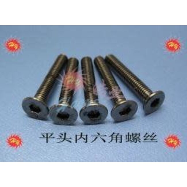 HY COUNTERSUNK SCREW WITH HEX HEAD 3MM X 10MM ( 10PK )