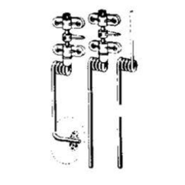 DUBRO SHOCK ABSORBING STEERABLE NOSE GEAR COMPLETE DUB152