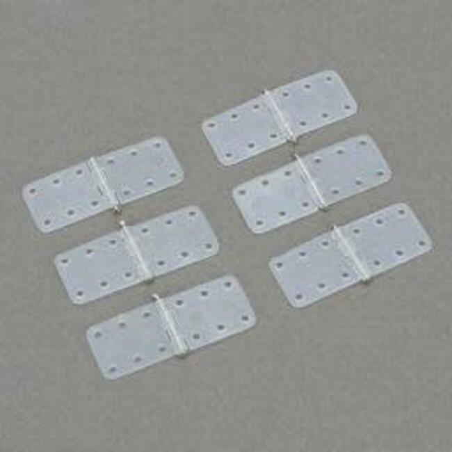 DUBRO SMALL NYLON HINGES (HINGE PIN LOCKED IN PLACE)  118