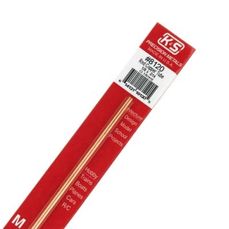 K&S K & S COPPER TUBE 1/8 X .014  3.18MM X .355MM  (1PC) KSE 0120