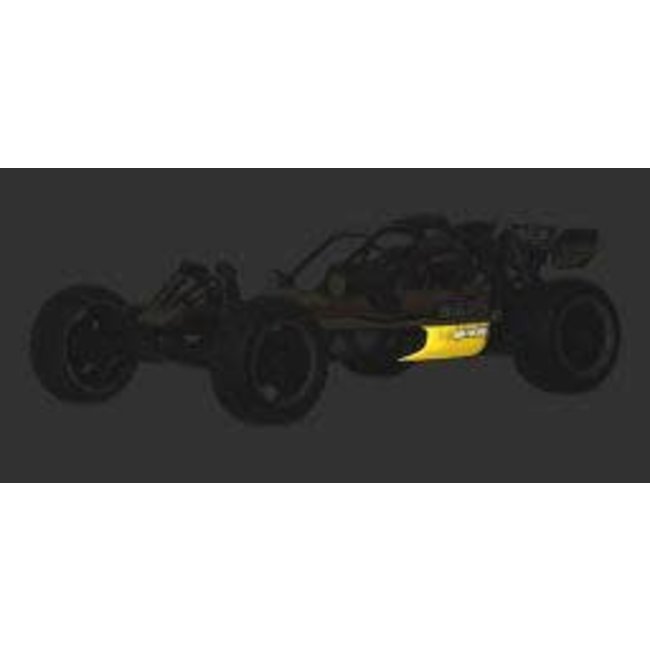 HPI BAJA 5B LOWER BODY SET PAINTED YELLOW