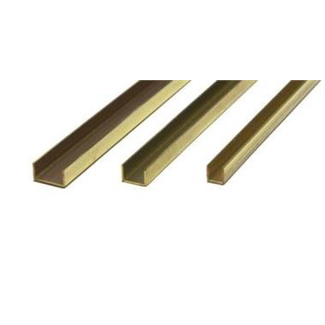 K&S K & S BRASS CHANNEL 3/16 X 36"