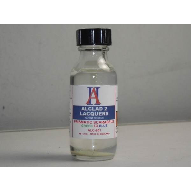 ALCLAD II LACQUER PRISMATIC SCARABEUS GREEN TO BLUE AIRBRUSH PAINTS