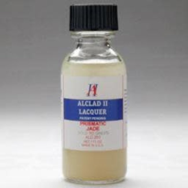 ALCLAD II LACQUER PRISMATIC JADE GOLD TO GREEN AIRBRUSH PAINT NEEDS BLACK BASE