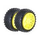 TEAM LASER 1/8 BUGGY TYRE AND RIM SET 40MM