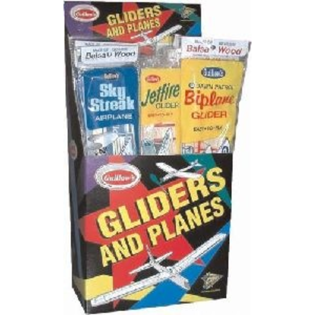 GUILLOWS JETFIRE GLIDER FREE FLIGHT