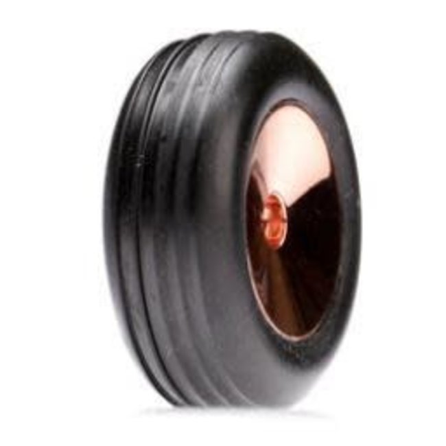 LOSI FRONT NARROW RIBBED MOUNTED AND GLUED ON COPPER WHEELS