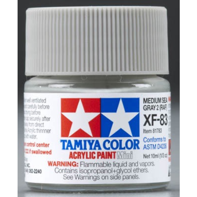 TAMIYA 10ML XF-83 MEDIUM SEA GRAY 2 (RAF)