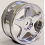 GREAT VIGOR V2 WHEEL BV1 SILVER 5 SPOKE