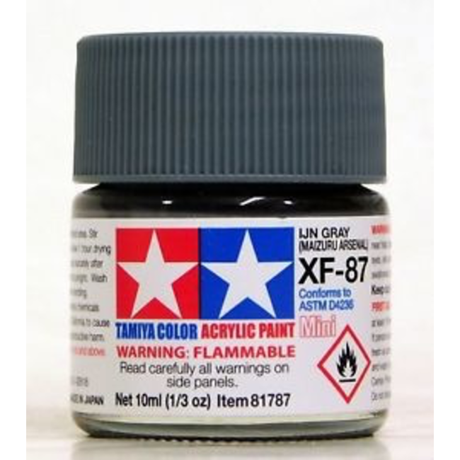 TAMIYA 10ml XF-87 IJN GRAY ( MAIZURU ARSENAL)