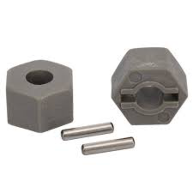 TRAXXAS 3654 WHEEL HUBS HEX (Tall Offset) FRONT 2.5 x 12mm SUITS Rustler/Stampede