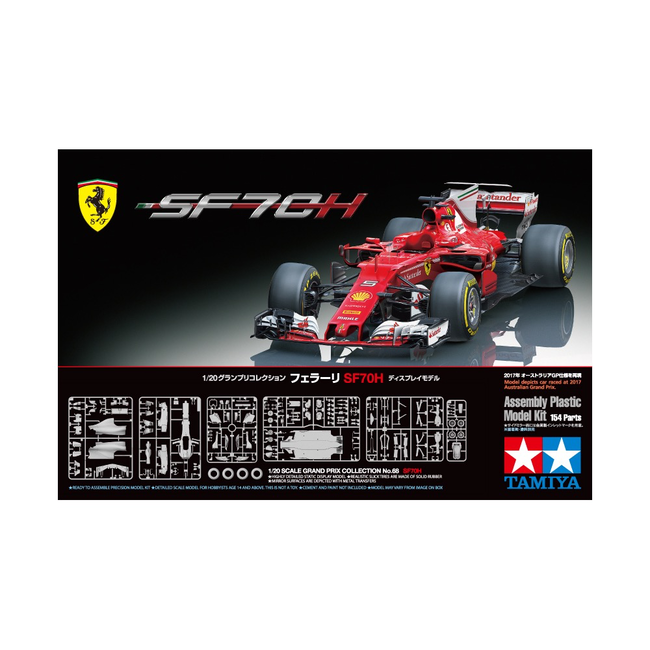 TAMIYA SF70H FERRARI 1/20 Grand Prix Collection No.68