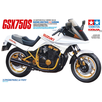 TAMIYA Tamiya 1/12 Scale Suzuki GSX750S New Katana Motorcycle Model Kit